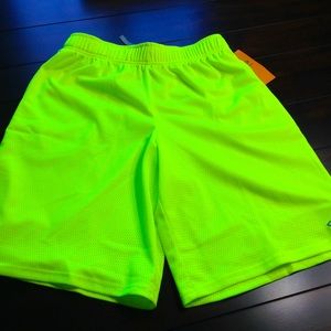 Champion C9 Basketball / Athletic Shorts (Boys) - Neon Yellow